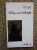 METAPSYCHOLOGIE DE SIGMUND FREUD