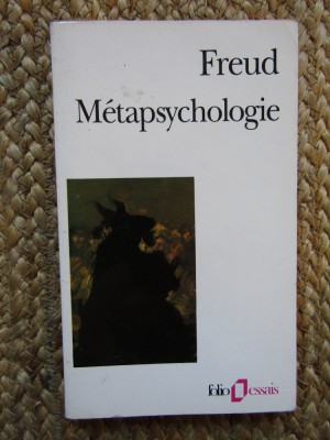 METAPSYCHOLOGIE DE SIGMUND FREUD foto