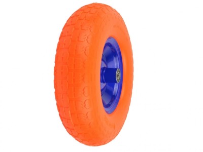 Roata pentru roaba 4.00-6 PU, Geko G71027 foto