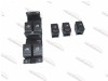Butoane Geam VW Passat B5, Golf 4, Bora (98-05) Sofer+Pasageri, Iluminare Rosu, ABS, Comanda Centralizata