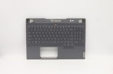 Carcasa superioara cu tastatura palmrest Laptop, Lenovo, Legion S7-15IMH5 Type 82BC, 5CB0Z71970, 5CB0Z71972, 8S1101-07428-8S, iluminata, RGB, 24 pini,