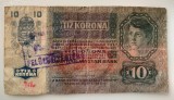 Austro-Ungaria - 10 Korona 1915 - Stampila speciala