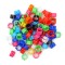 Set 50 inele pentru porumbei si alte pasari, Plastic, 8 mm, Multicolor, MyStyle&reg;