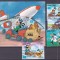 Lesotho 1988 Disney Ameripex MI 589-592 + bl. 35 MNH