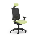 SCAUN ERGONOMIC PURE BLACK MESH PDH - Standard - Mecanism translatie sezut - Brate reglabile 4D