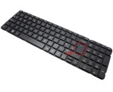 Tastatura HP Pavilion G7 2200 series layout UK fara rama enter mare, Pavilion G7 2300 series layout UK fara