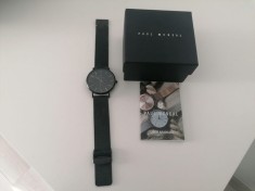 Ceas negru unisex cu bratara Paul McNeal / CLP foto