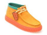 Cumpara ieftin Ghete CLARKS portocalii, TORHILL EXPLORE, din piele naturala