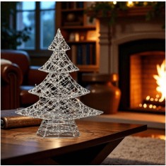 Acasă KAD45 decorațiune brad metalic