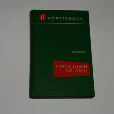 Worterbuch Franzosisch Deutsch - Olivier - 1959