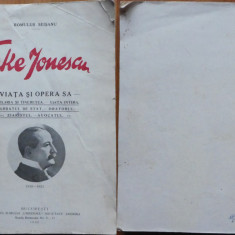 Romulus Seisanu , Take Ionescu , Viata si opera sa , 1930 , editia 1
