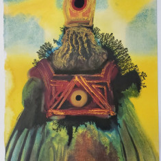 Salvador Dali( 1904-1989) - Chivotul Legamantului, Biblia Sacra, 1967