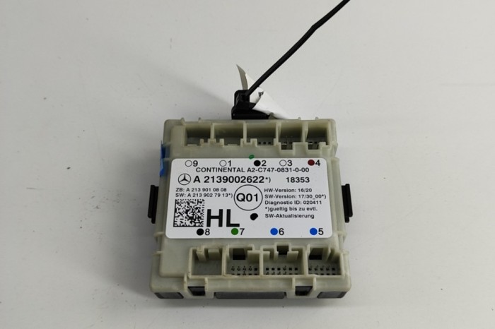 Modul de control ușă st&acirc;nga spate MERCEDES-BENZ C T-Model S205 2018 OEM: A2139002622,A2139010808,A2139027913,A2C7470831000 | 28840641