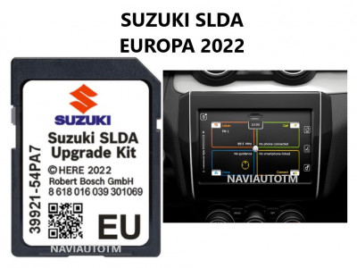 Card Original Suzuki BALENO SLDA Harti 2023 Europa-Romania foto