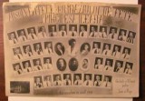 Cumpara ieftin PVM - Fotografie foto &quot;Absolventele Gimnaziului Fete Principesa Ileana Turda 1940&quot; / 19,50 cm x 16,50 cm / stare buna