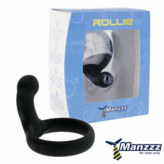 ManzzzToys &amp;amp;#8211; Rollie Penis Ring Black foto