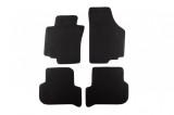 Mochete textile cu trei straturi potrivite pentru Seat Leon 2005-2008, set de 4 bucati, negru Performance AutoTuning