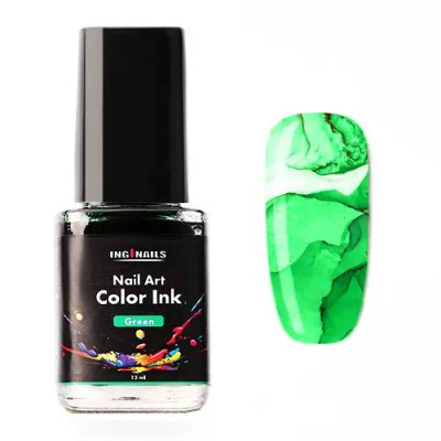 Nail art color Ink 12ml - Green foto
