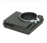 Filtru aer complet moped Piaggio Boss - Boxer - Ciao - Ciao PX - Ciao Mix - Grillo - Si - Si Mix 2T AC 50cc - filtru cu 3 gauri (Polini)
