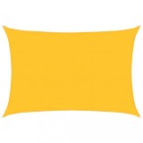 Cumpara ieftin Panza parasolar, galben dreptunghiular 5x7 m, HDPE, 160 g/m&sup2;