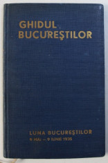 GHIDUL BUCURESTILOR 1935, LIPSA HARTA foto