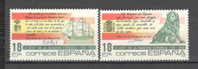 Spania.1985 200 ani Drapelul national SS.197 foto