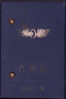 HST A2133 Carnet de identitate CFR 1937 foto