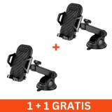 Suport auto telefon, ajustabil cu rotire 360 grade, 1+1 gratis