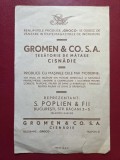Reclama Gromen&amp;co Tesatorie de matase Cisnadie