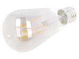 Lampa LED E27 6W Gri 1800K
