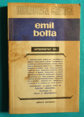 Emil Botta interpretat de Ileana Malancioiu Geo Bogza Tudor Arghezi foto