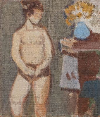 ION POPESCU NEGRENI (1907-2001) - NUD IN INTERIOR foto