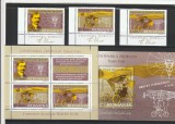 ROMANIA 2006 LP 1712 LP 1712 b LP 1713 CENTENARUL TRAIAN VUIA SERIE COLITA BLOC, Nestampilat