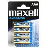 Maxell-Baterii Aaa, Set 4 Bucăți