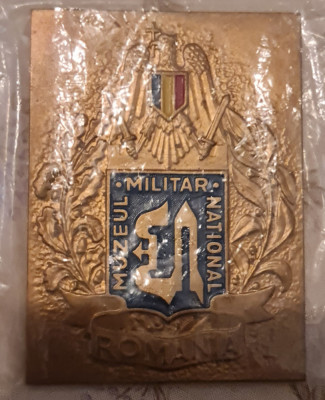 Medalie Muzeul National Militar. foto