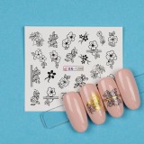 Cumpara ieftin Tatuaj Unghii LUXORISE Sunflower Vibes, BN-1200