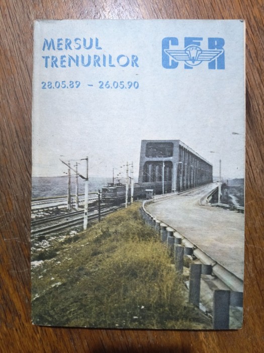 Mersul Trenurilor 1989 - 1990, CFR / R7P4S