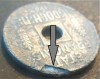 Moneda exotica 1/4 CENT - INDOCHINA (6 STATE), anul 1942 *cod 1258 = WW2 EROARE, Asia, Zinc