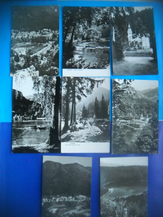 HOPCT LOT NR 184 TUSNAD JUD HARGHITA -8 CARTI POSTALE-RPR-CIRCULATE