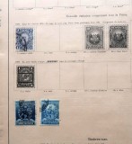 Lot 3 timbre poștale vechi Peru 1886&ndash;1890 &ndash; Franqueo și Soarele Peru -A60