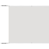 Cumpara ieftin Copertina verticala, alb, 60x1000 cm, tesatura Oxford