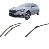Cumpara ieftin Set 3 stergatoare SKODA SCALA (NW1) 2019-2020, pentru parbriz si luneta, Bosch Aerotwin-Aerotwin