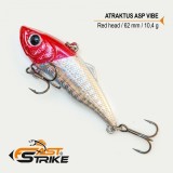 Vobler Fast Strike Atraktus ASP Vibe, Red Head 001, 6.2cm, 10.4g