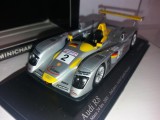 Macheta Audi R8 - 2001 scara 1:43 MINICHAMPS