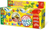 Set Plastilina cu Forme de Taiat, SES Creative