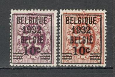 Belgia.1932 Stema-supr. MB.25