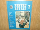 REVISTA PENTRU PATRIE NR:7 ANUL 1983