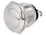 Comutator Anti-Vandalism SPST-NO 2A 250VAC &Oslash;19mm IP40