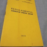 Cumpara ieftin PLIANT REGULAMENTUL ASOCIATIILOR SPORTIVE SCOLARE 1977