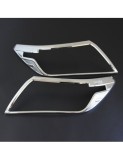 Ornamente cromate faruri pentru Nissan Navara NP300 2015, 2016, 2017, 2018, 2019 NN14HLCC